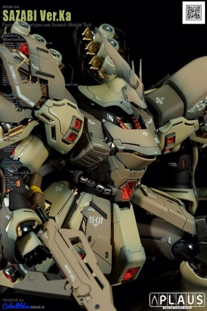 [MG]사자비 버카 사막형 컬러 MSN-04 SAZABI Ver.Ka(Desert Color Custom) -2차