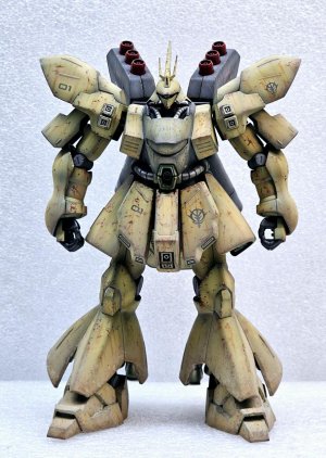 [반다이] HGUC MSN-04 SAZABI (하드웨더링)