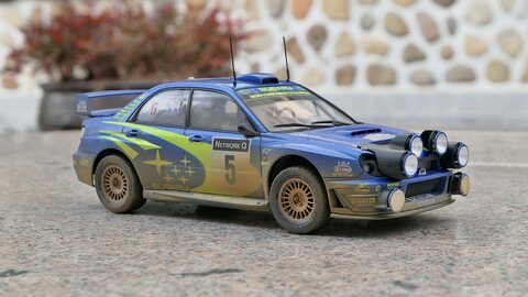 Subaru Impreza WRC 2001 Rally 버전 완성