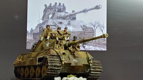 "Captured King"...King Tiger captured by US ARMY in November 1944
