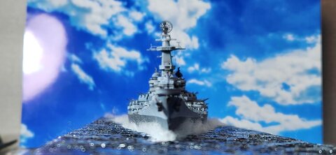 "Mighty Mo" BB-63 Missouri Iwojima, 20 February, 1945 "Kill the Japs!!"