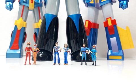 1/35 시리즈 태권브이 1~3탄 훈이와 영희 피규어 커스텀을 마치며..
