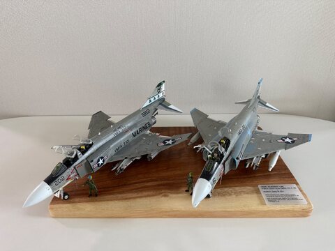 1/48 아카데미 F-4C VMFA-122 Crusaders & F-4J VMFA-333 Fighting shamrock