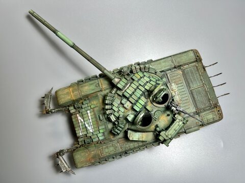 우크라이나 재블린의 제물, T-72b1 러시아 전차
