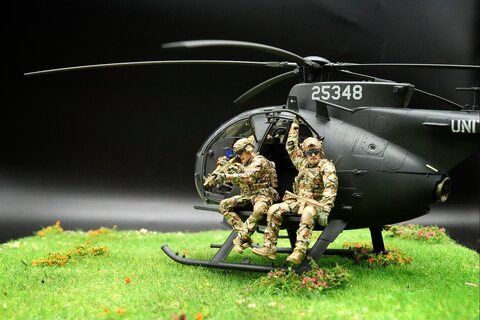 MH-6J 리틀버드와 스페셜포스