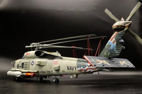 MH-60R 씨호크, HSM-78 블루호크스 완성했습니다.