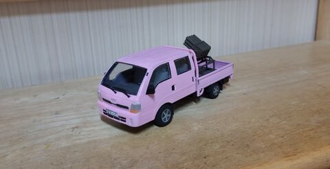 봉고3 더블캡 완성 (1/35 스케일)