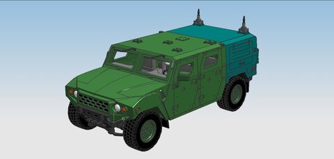 K151 소형전술차량 (1/35 스케일)