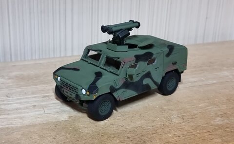 K153C1 현궁 대전차 미사일 탑재차량 (K151  소형전술차량 기반 1/35 스케일)