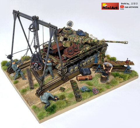 MINIART 1/35 Repairing of Pz.Kpfw.IV Ausf.H