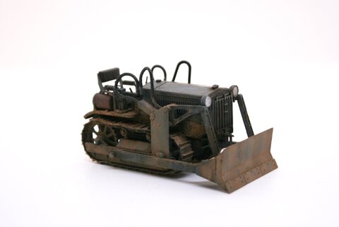 Komatsu Bulldozer (1/48, Tamiya)