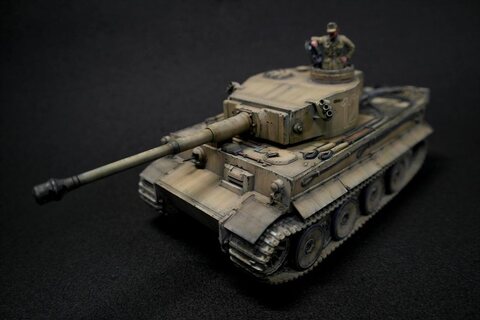 Tiger I Ausfuhrung - Afrika