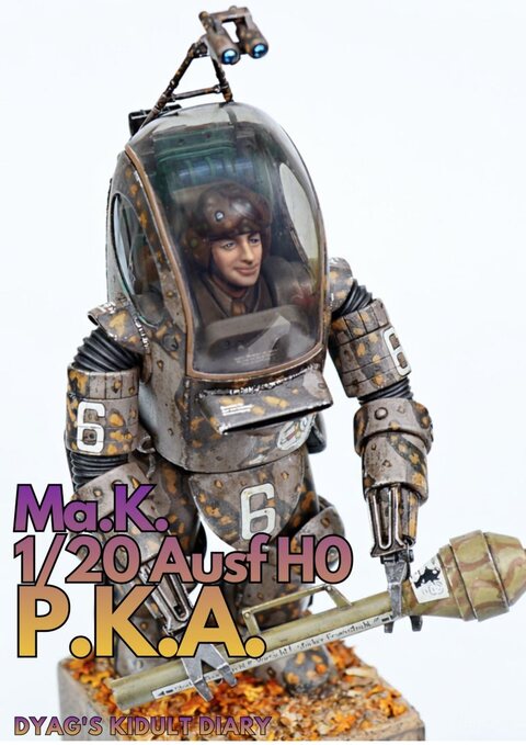 [Ma.K.] 1/20 P.K.A. Ausf H0 / 웨이브