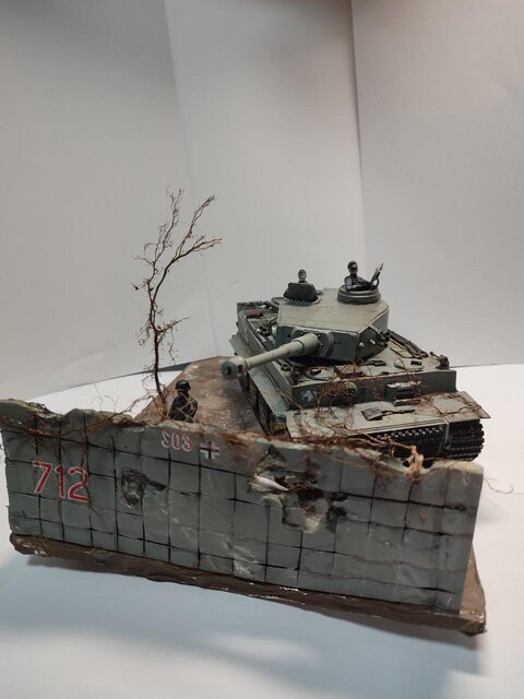 Tiger초기형 diorama