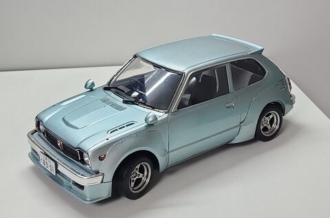 ▶Japanese '73 [HASEGAWA] 1/24 HONDA CIVIC GL(SB-1) Custom Ver.