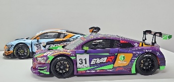 ▶Le Mans '22 [MENG] 1/24 AUDI R8 GT LM Evangelion (EVA01) #No.31
