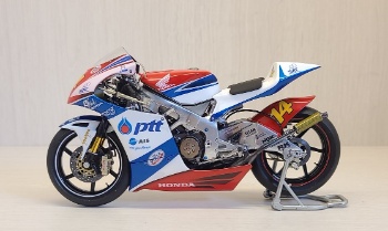 ▶MOTO GP '09 [HASEGAWA] 1/12 HONDA RS250RW THAI PTT Team, #No.14