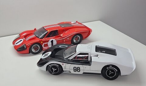 ▶Le Mans '67 [Renaissance] 1/24 FORD GT J-CAR #No.98,    FORD GT Mk.IV #NO.1, World Champion