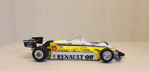 ▶F1 '82 [TAMIYA] 1/20 RENAULT RE30B #No.15, South Africa GP