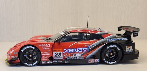 ▶SUPER GT '08 [TAMIYA] 1/24 NISSAN GT-R 35 #No.23 Xanavi Team, Champion