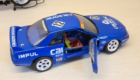 ▶SUPER GT '93 [HASEGAWA] 1/24 NISSAN BNR32 Skyline IMPUL Casnonic #No.12