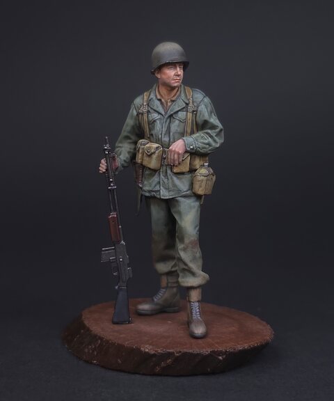 1/35 [타미야] 미군 정찰병 세트 중 3인 완료