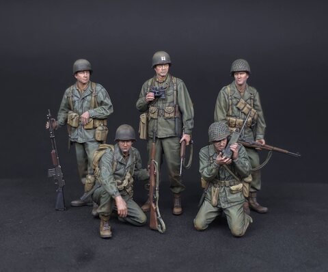 1/35 [타미야] 미군 정찰병 세트 완성