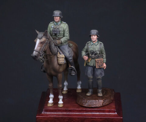 1/35 [타미야] 독일군 기마병 세트