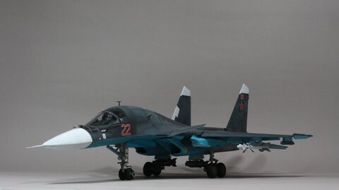 【KittyHawk】1/48 Su-34 FullBack