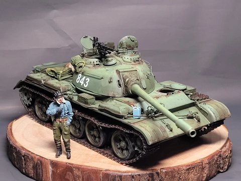 T-55 올립니다(하비보스 35스케일)
