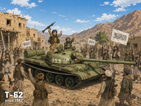 T-62 올립니다(트럼페터 35스케일)