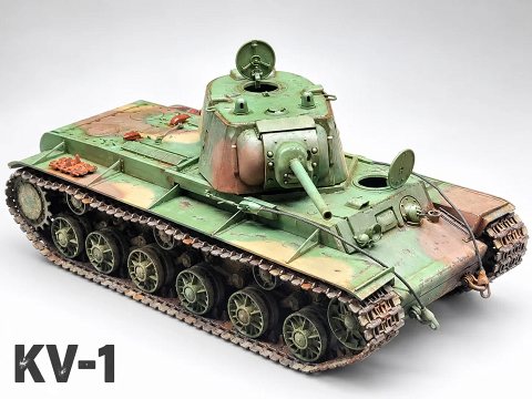 KV-1 올립니다(Trumpeter 35스케일)
