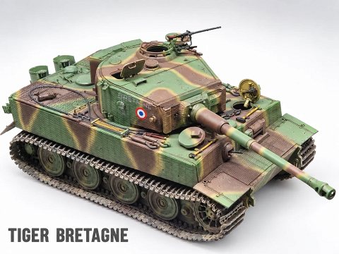 TIGER BRETAGNE 올립니다(트럼페터 35스케일)