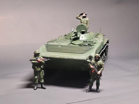 나팔수 35스케일 BMP-1 완성