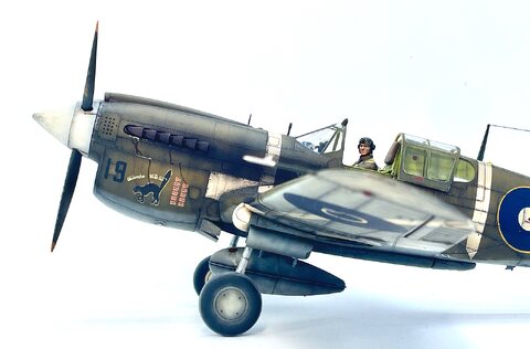 Kittyhawk Mk.III, P-40E, Hasegawa 1/32