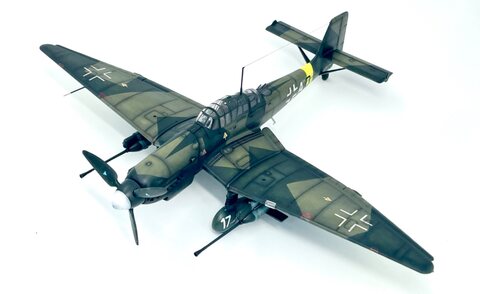 Ju87 G-2 Kanonenvogel, Italeri 1/48