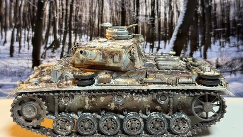 타미야 독일군 3호 전차 N형(Panzerkampfwagen III N)
