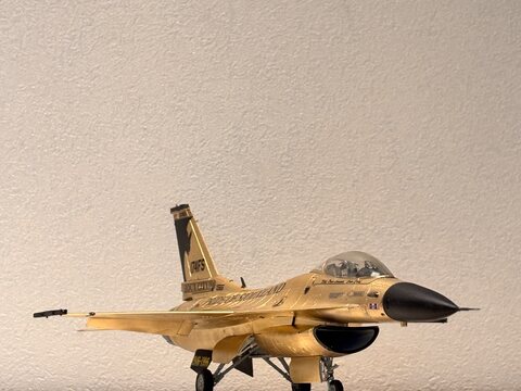 F-16 Iowa ANG 50th Anniversary "Yes it's gold!"