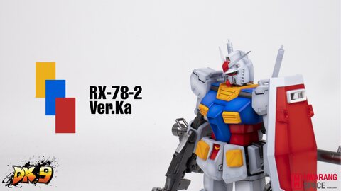 [MG] RX-78-2 Ver.Ka 음영도색