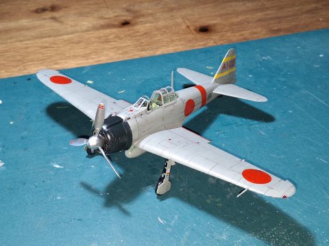 아카데미 1/48 미쯔비시 A6M2b Zero fighter Model21 제작_완성