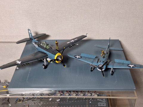 Eduard 1/48 스케일 US NAVY Aircraft carrier Deck 구매