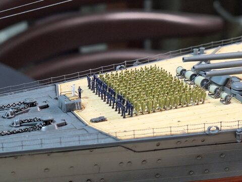 타미야 1/350 구 일본 해군 야마토 신금형 프리미어 킷 제작기 8 -Crew