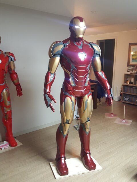 1:1 Life size statue Iron man Mark 85 (완성)