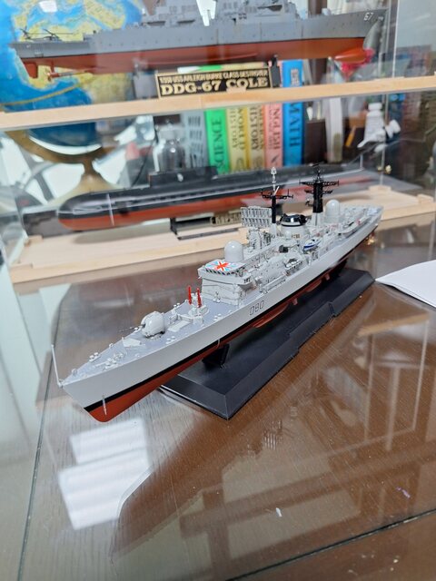 ForeArt 1/350 Type 42 HMS sheffield 제작기 4