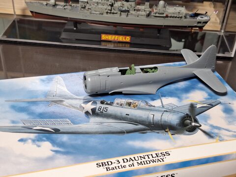 하세가와 1/48 SBD-3 Dauntless 리미티드 에디션 개봉 및 제작 1