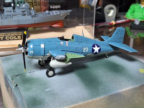 아카데미 1/48 그루만 USN F4F-4 Wildcat  제작기 3