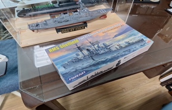 ForeArt 1/350 Type 42 HMS sheffield 개봉 및 제작기 1