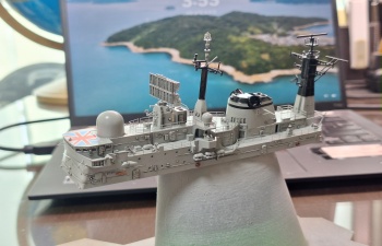 ForeArt 1/350 Type 42 HMS sheffield 제작기 3
