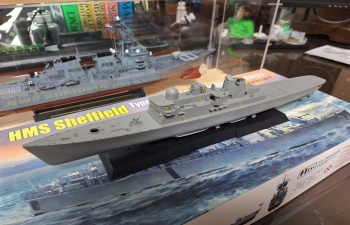 ForeArt 1/350 Type 42 HMS sheffield 개봉 및 제작기 2
