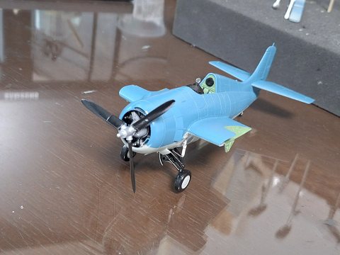 아카데미 1/48 그루만 USN F4F-4 Wildcat  제작기 2